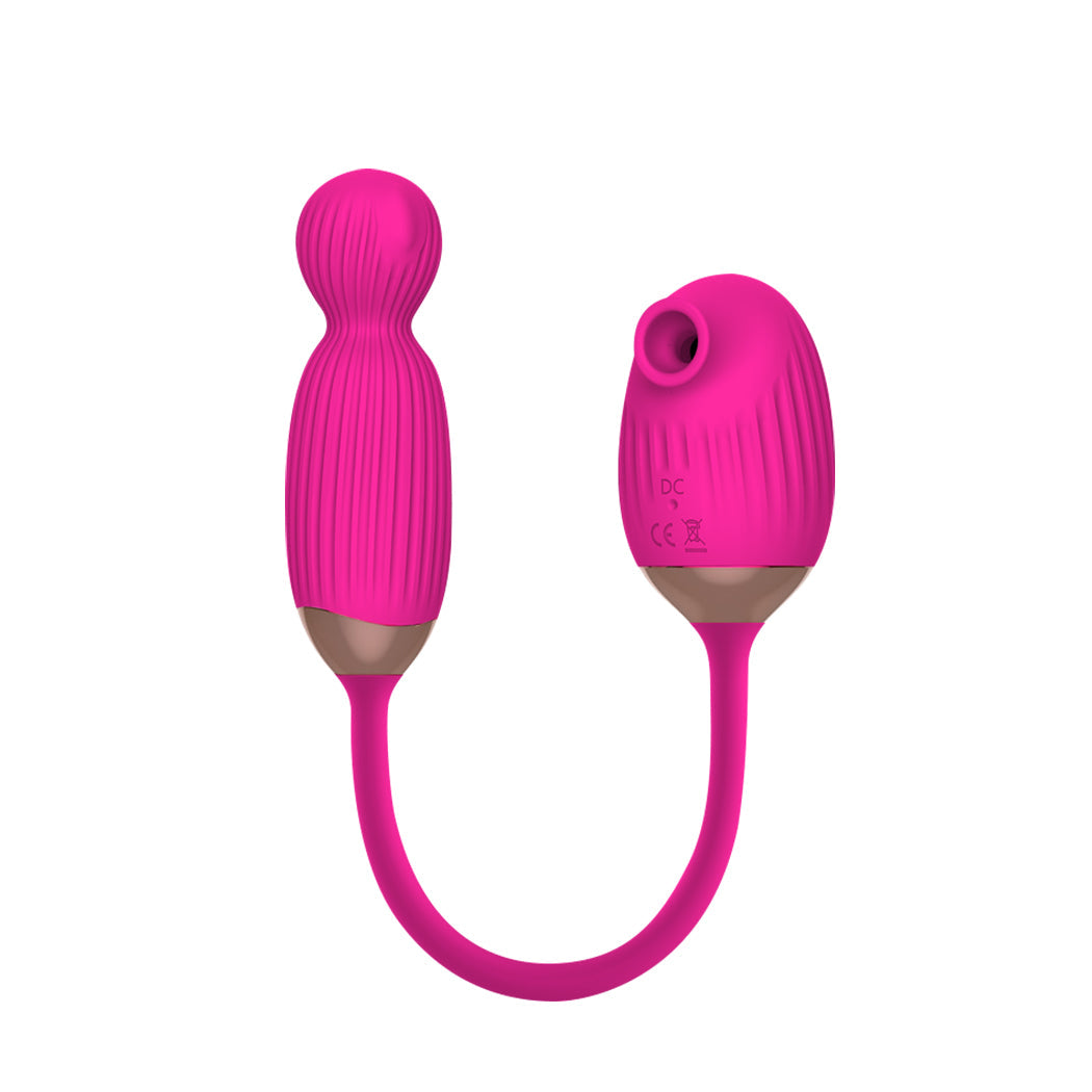 Urway Vibrator Masturbator Sucking Rotation Pink