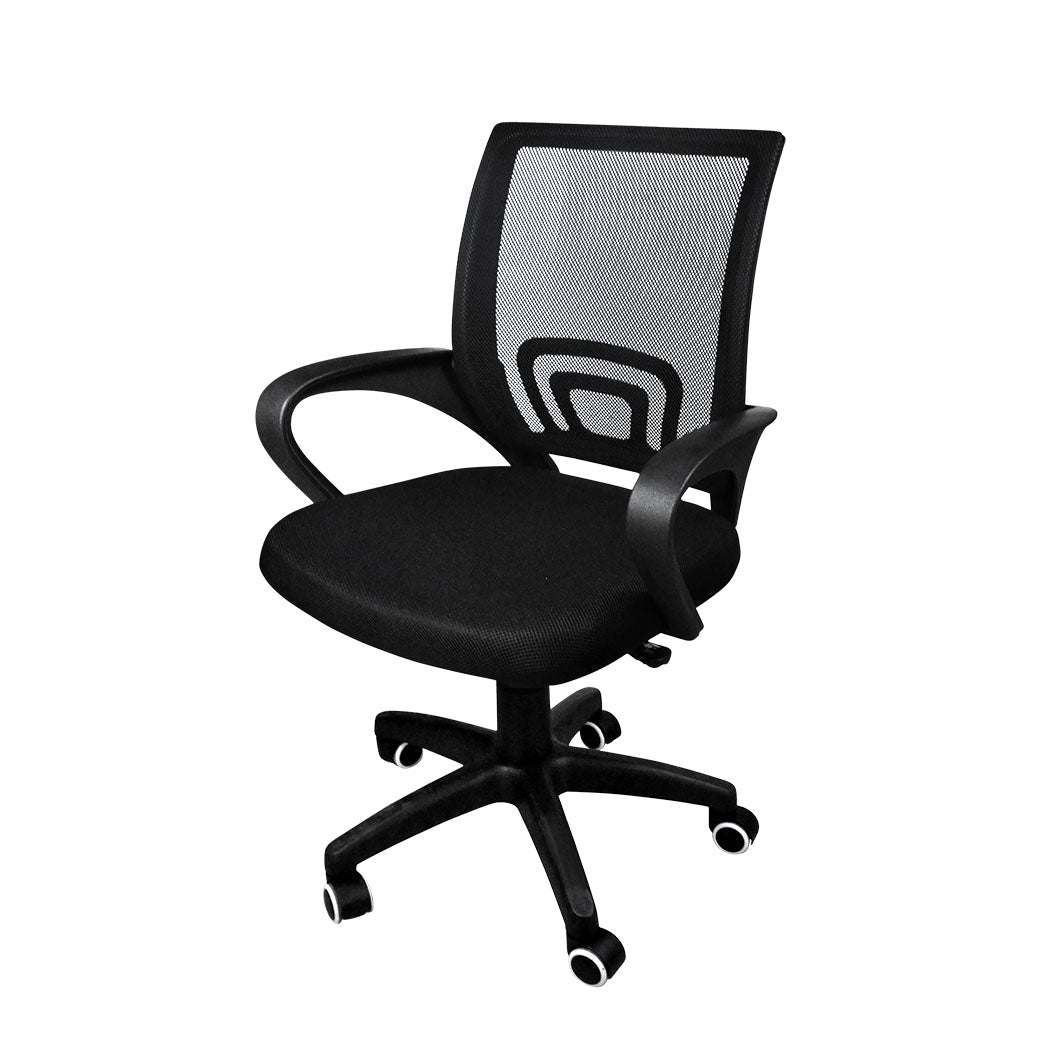 2X Office Chair Gaming Computer Black Ergonomic Seat Support