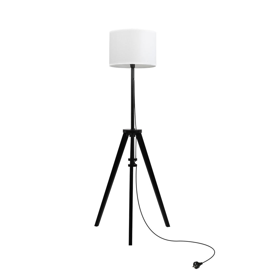 Emitto Floor Lamp Modern Tripod Black