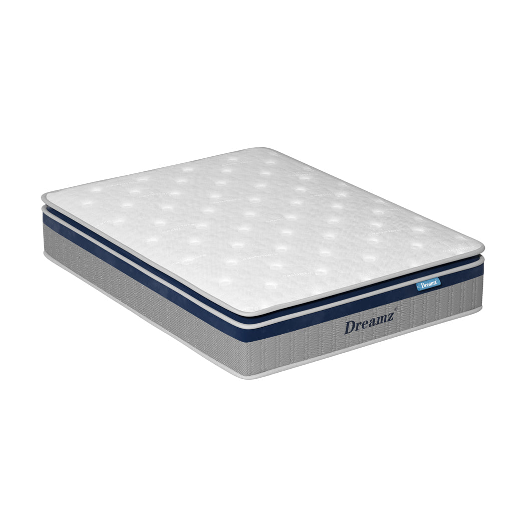 Dreamz Spring Mattress Pillow Top All Sizes 32Cm