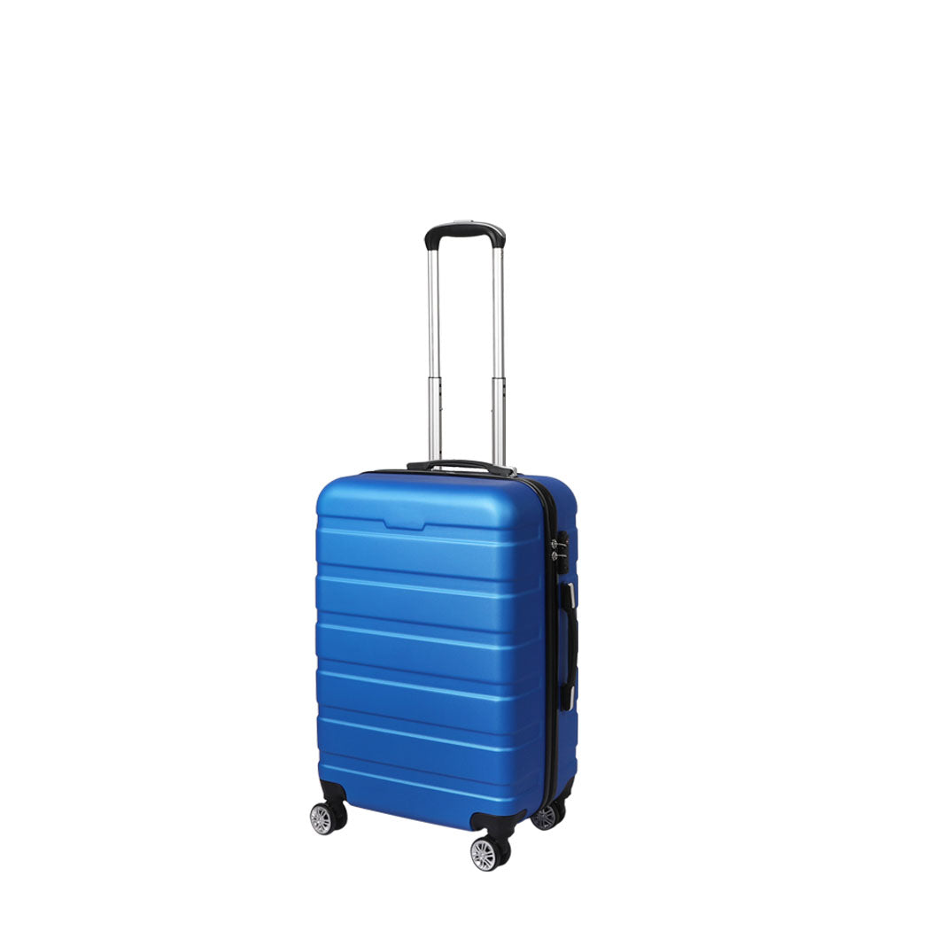 Slimbridge 20" Carry On Luggage Case Black Inch