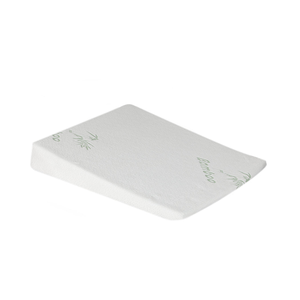 Dreamz Wedge Pillow Memory Foam White 10