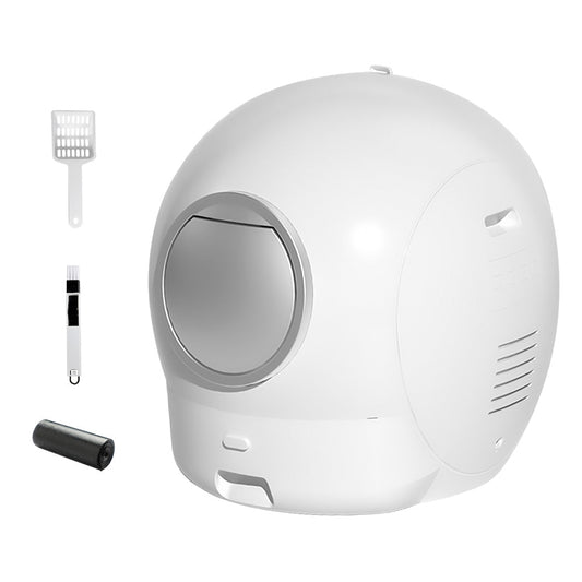 Pawz Self Cleaning Cat Litter Box Large Enclosed Toilet