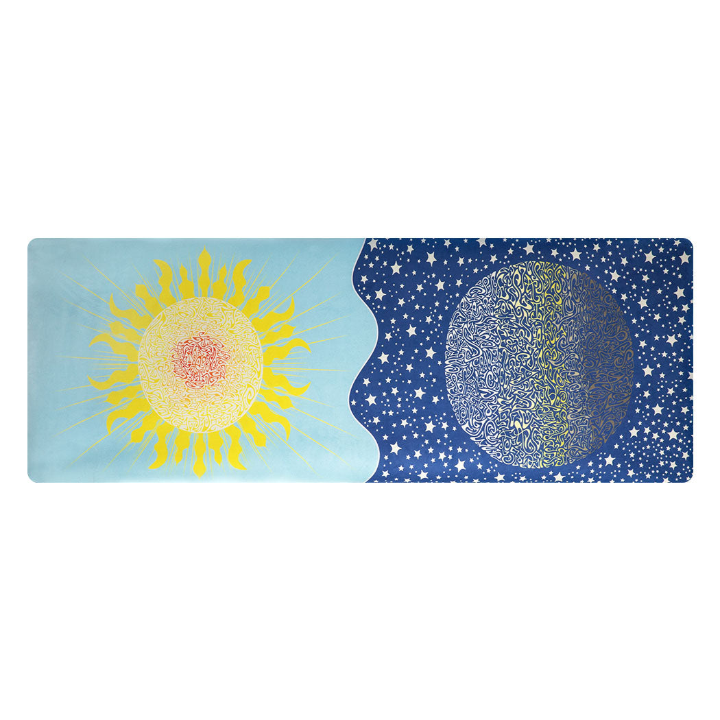 Centra Yoga Mat Foldable Non Slip Exercise Blue