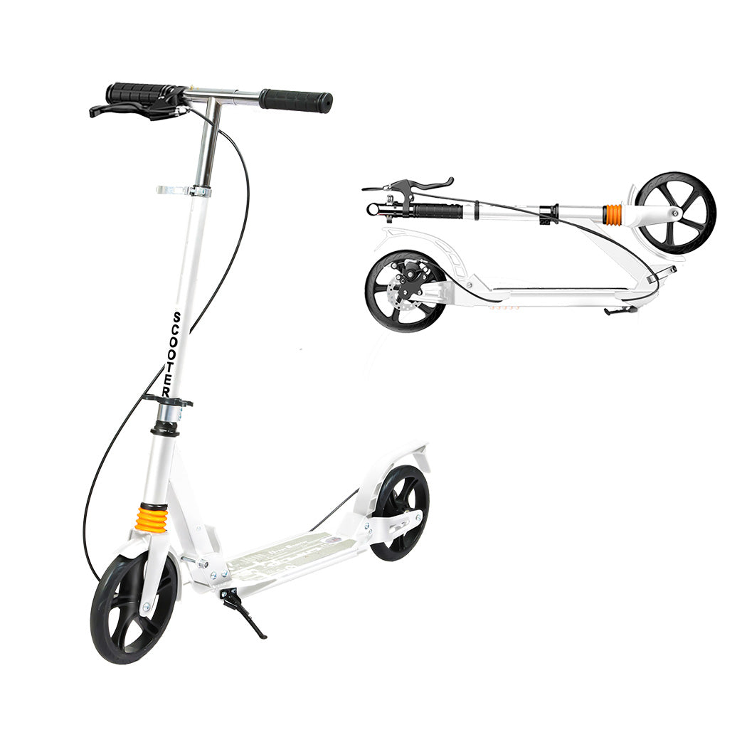 1 Sets of Monvelo Adult Commuter Foldable Scooter White One Size