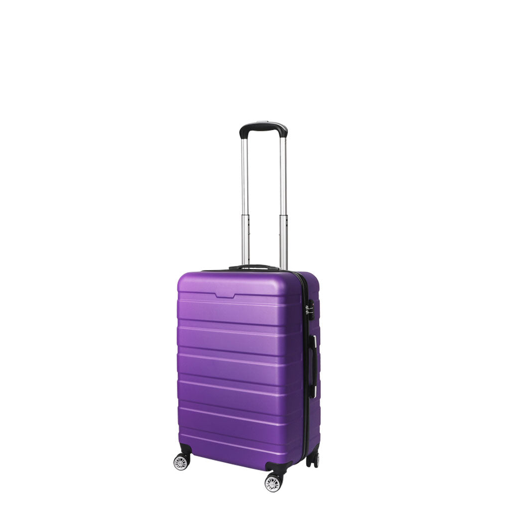 Slimbridge 20" Carry On Luggage Case Black Inch