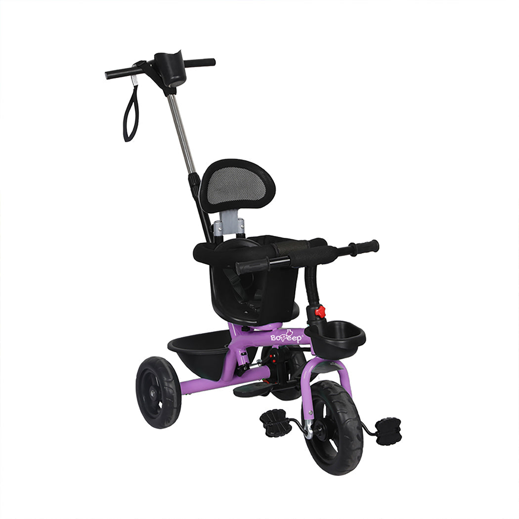 Bopeep Kids Tricycle Ride On Trike Toddler Purple