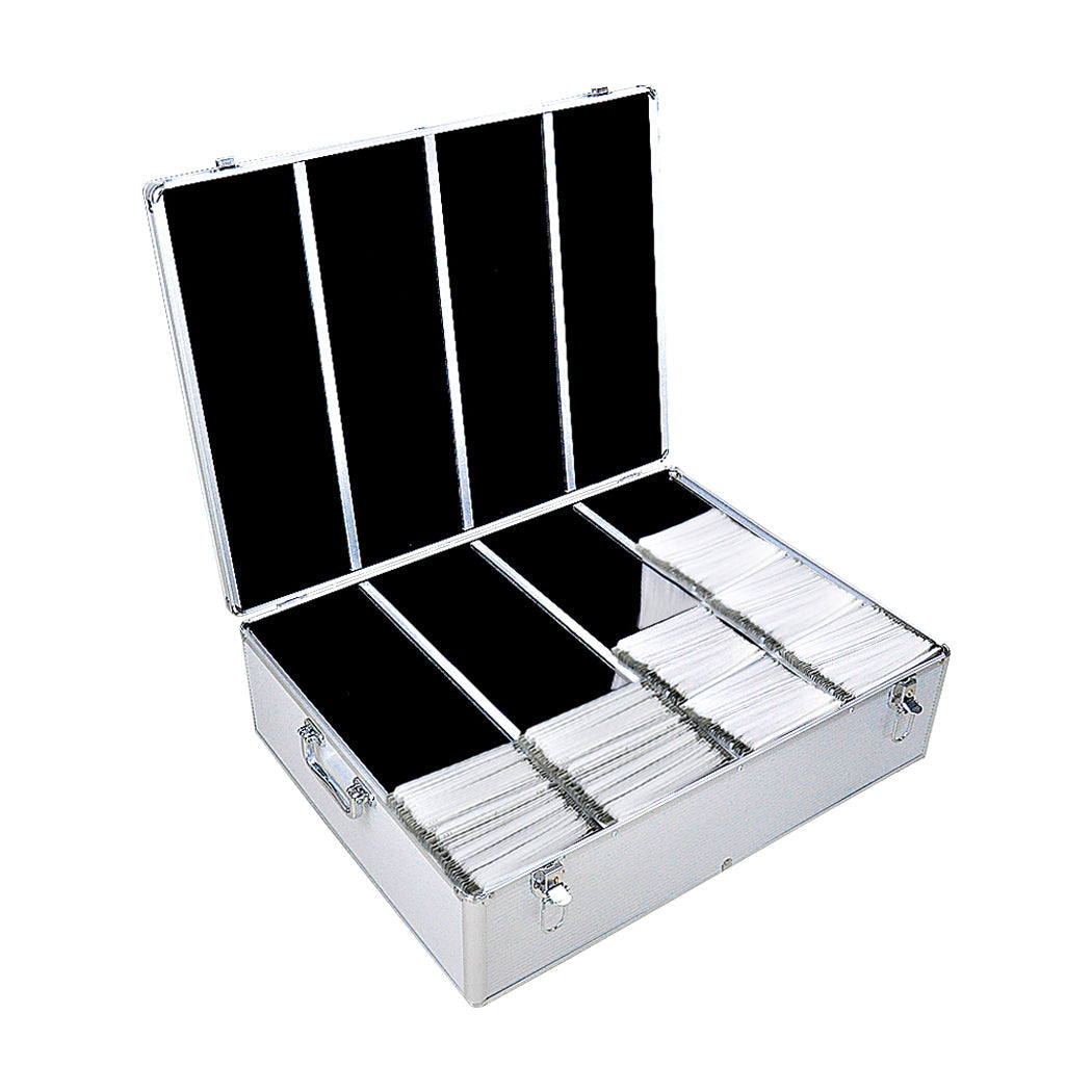 1000 Discs Aluminium Cd Dvd Cases Bluray