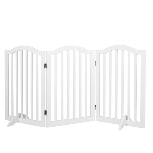 Pawz Pet Gate Dog Fence Safety White