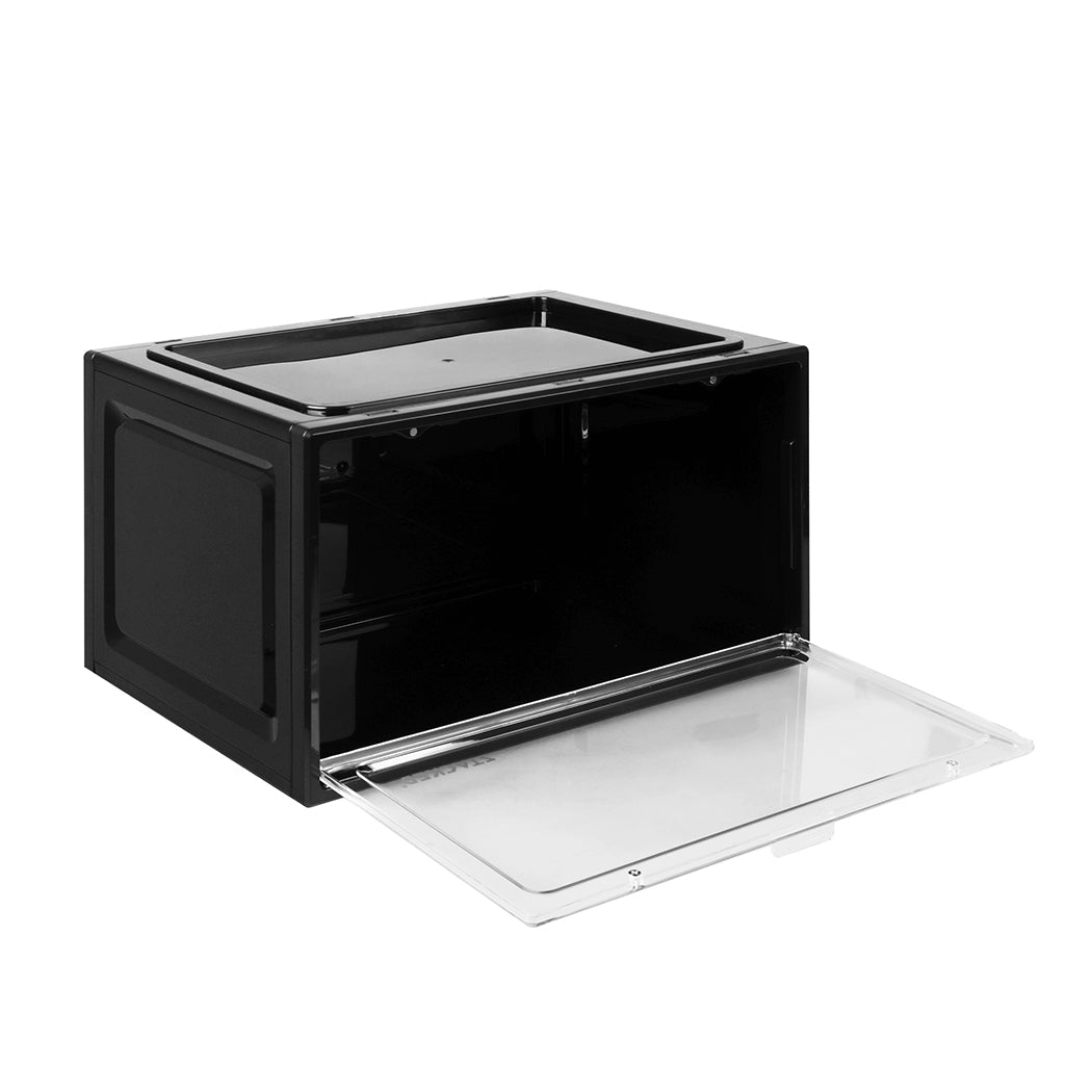 Stacked Shoe Box Acrylic Sneaker Display 1Pc Black