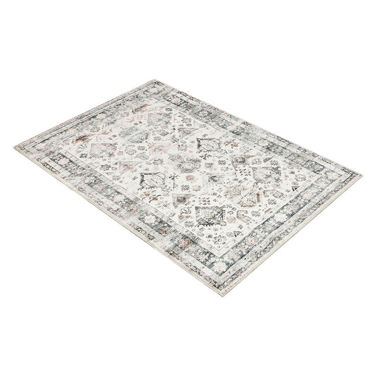 Floor Rug Short Pile Washable Soft Plush Non Slip Carpet 200X230 Cm