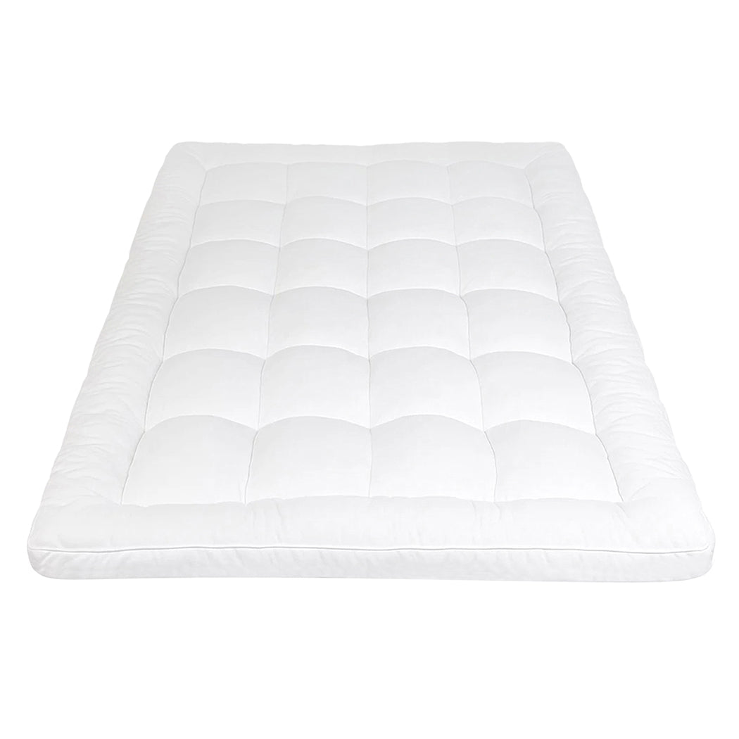 Dreamz Mattress Topper Pillowtop Cover Bed Protector Double