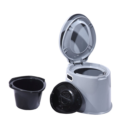 6L Camping Toilet Outdoor Potty For Travel Hiking Rv And Beach Use