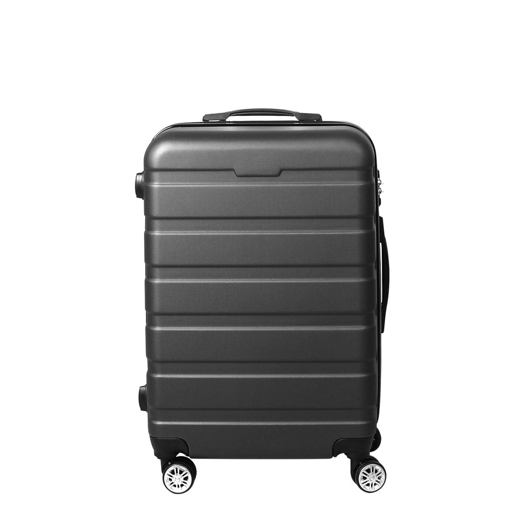 Slimbridge 20" Carry On Luggage Case Black Inch