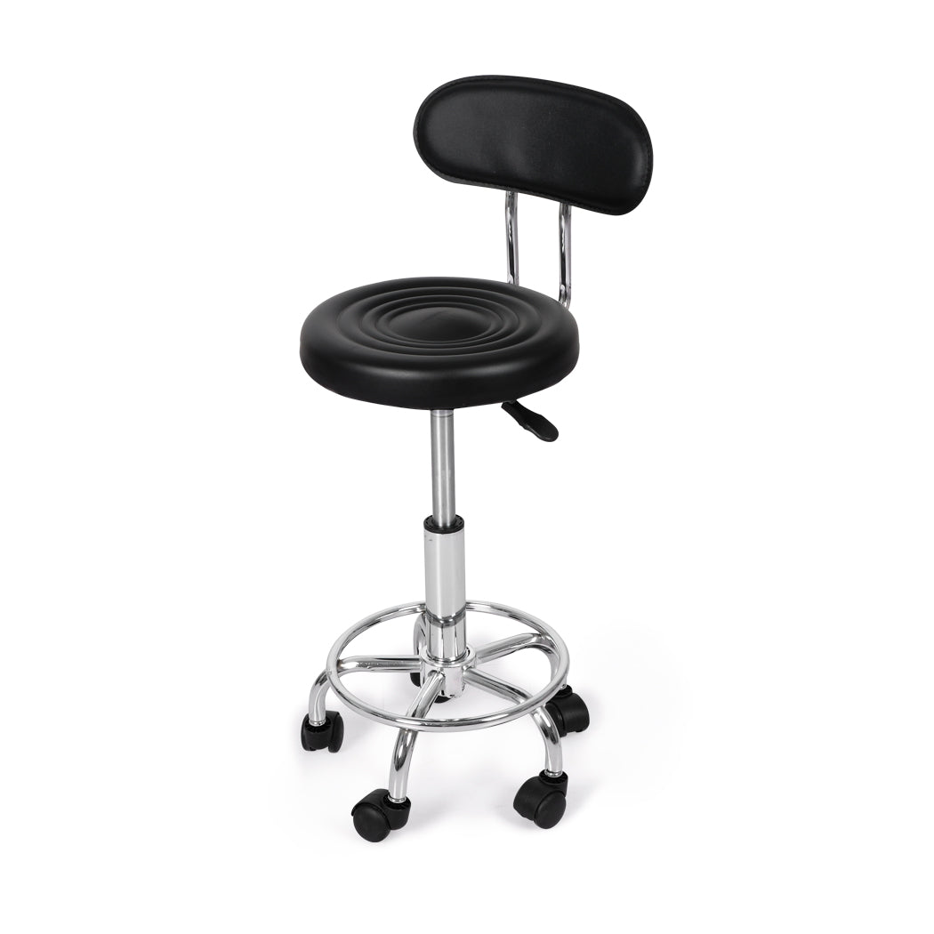 Salon Stool Swivel Bar Stools Black