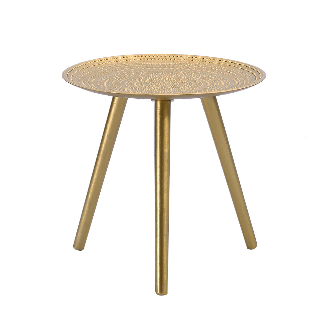 Side Table Coffee Bedside End Gold