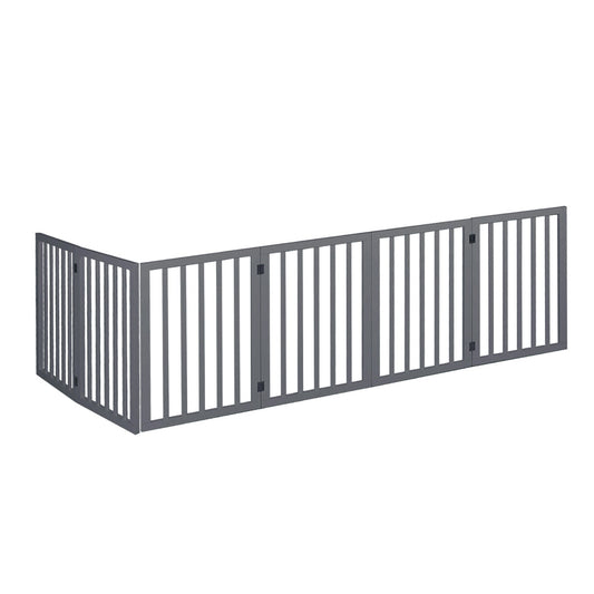 Pawz Pet Gate Dog Fence Safety Grey 100 Pack