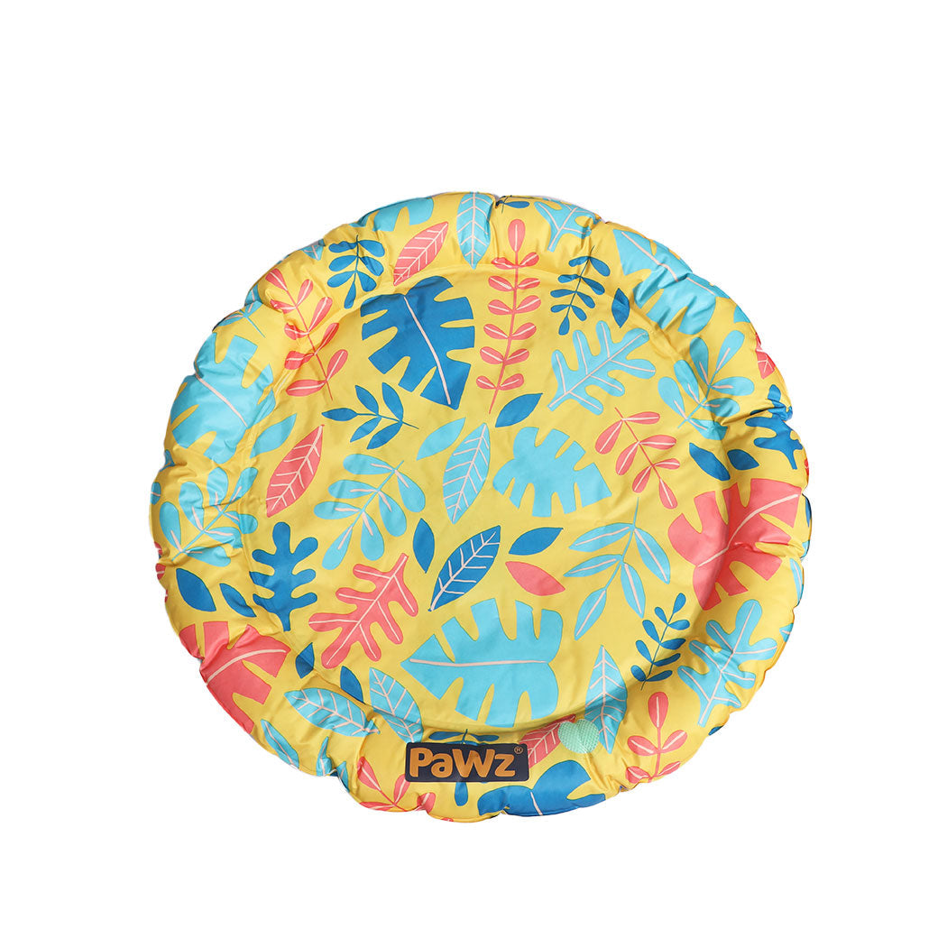 Pawz Pet Cool Gel Mat Cat Bed Dog Bolster L Large