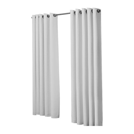 1 Sets of Sello 1 Sets Of 2X Blockout Curtains Panels 3 Layers Grey 180 230Cm
