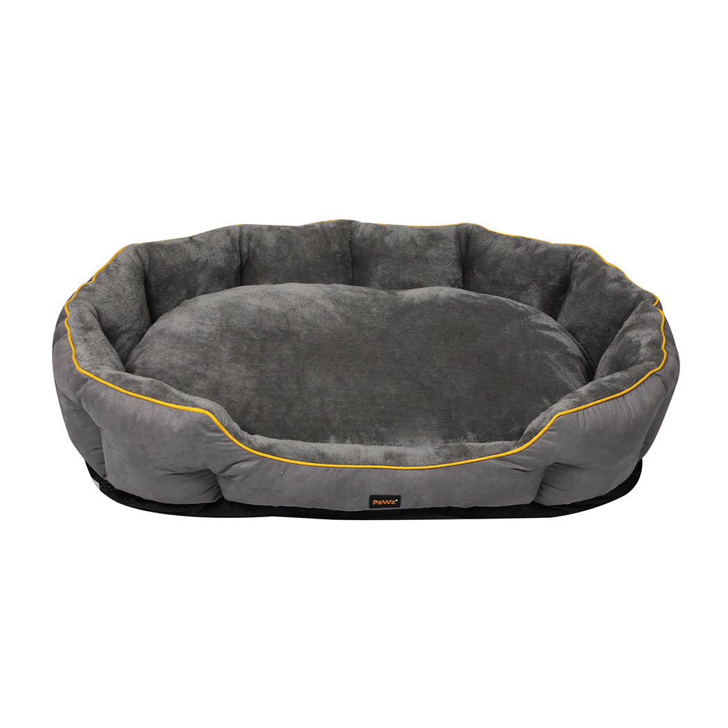 Pawz Electric Pet Heater Bed Heated Xl Grey Large