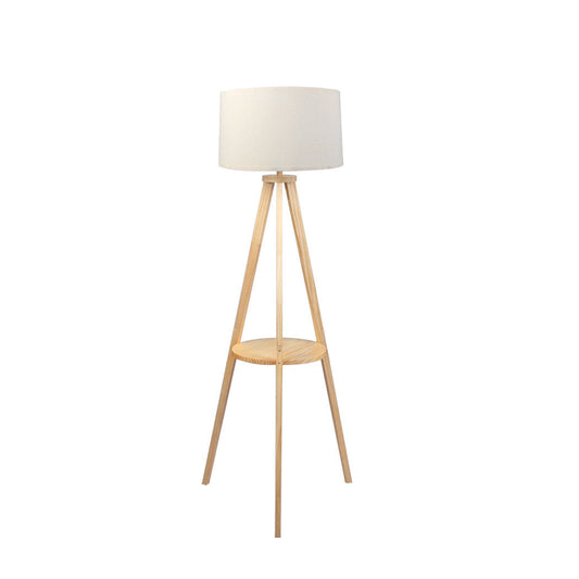 Emitto Tripod Floor Lamp With Shelf