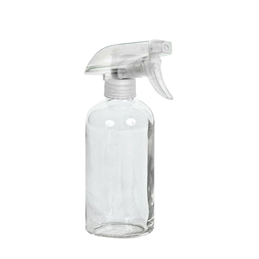 4X 500Ml Clear Glass Spray Bottles Trigger