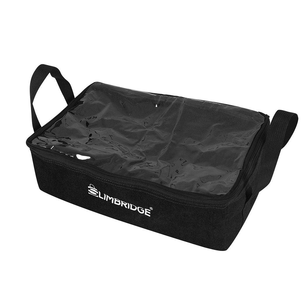 Slimbridge 3Pcs Camping Canvas Storage Black
