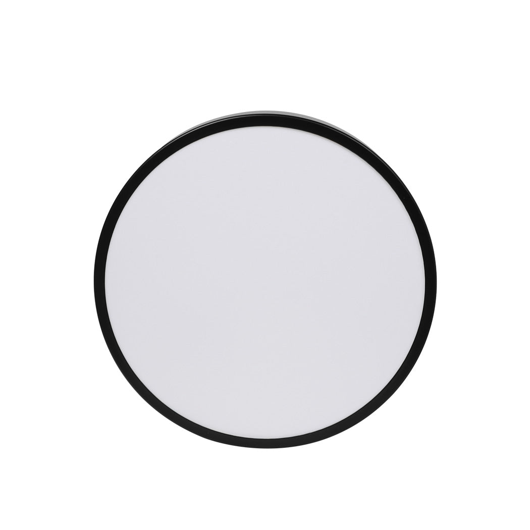 3-Colour Ultra-Thin 36W Led Ceiling Light 5Cm Black For Modern Home Illumination