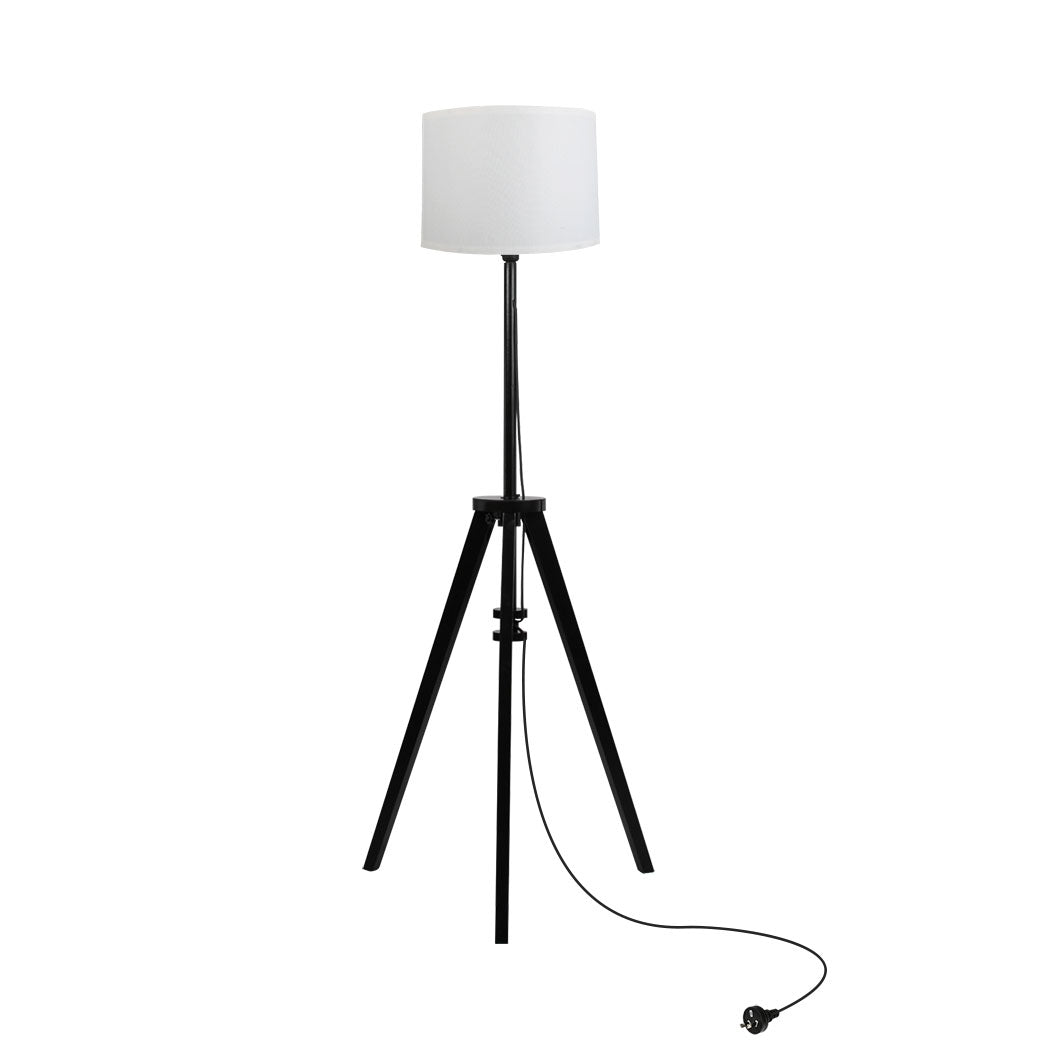 Emitto Floor Lamp Modern Tripod Black