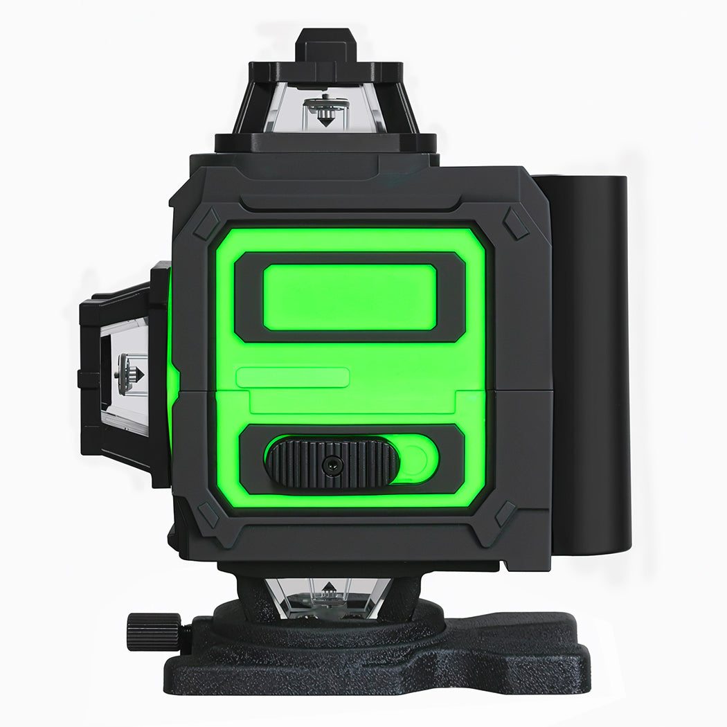 Traderight 4D 16 Line Green Laser Level Remote Tripod