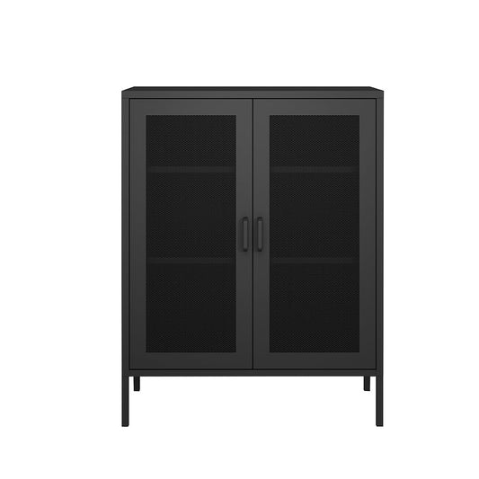 80Cm X 40Cm 101.5Cm Storage Cabinet Steel Kitchen Black