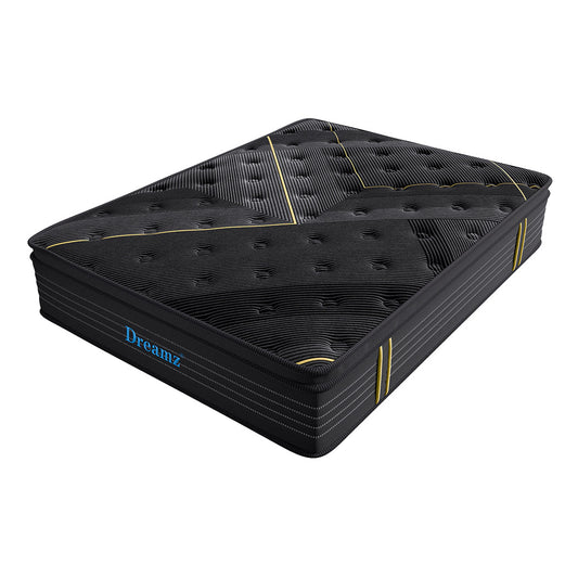 Dreamz Spring Mattress Bamboo Euro Top Double