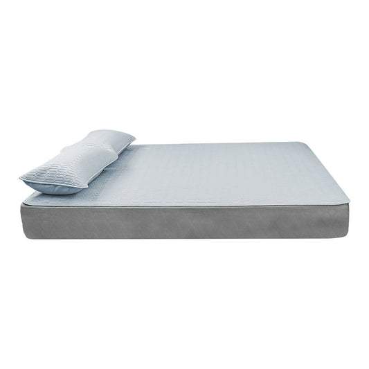 Dreamz Latex Cooling Bed Sheet Set Fitted 3Pcs Queen