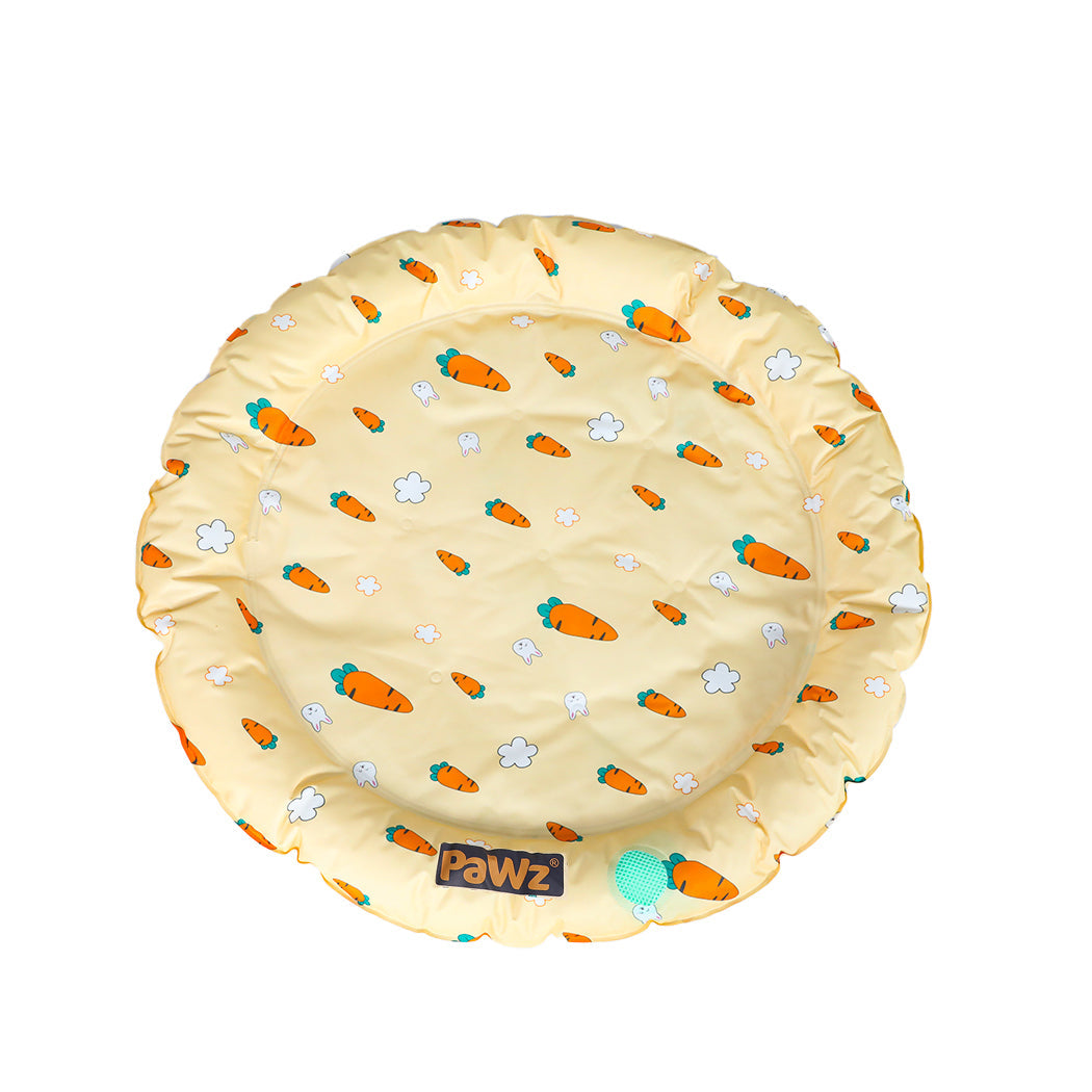 Pawz Pet Cool Gel Mat Cat Bed Dog Bolster L Large