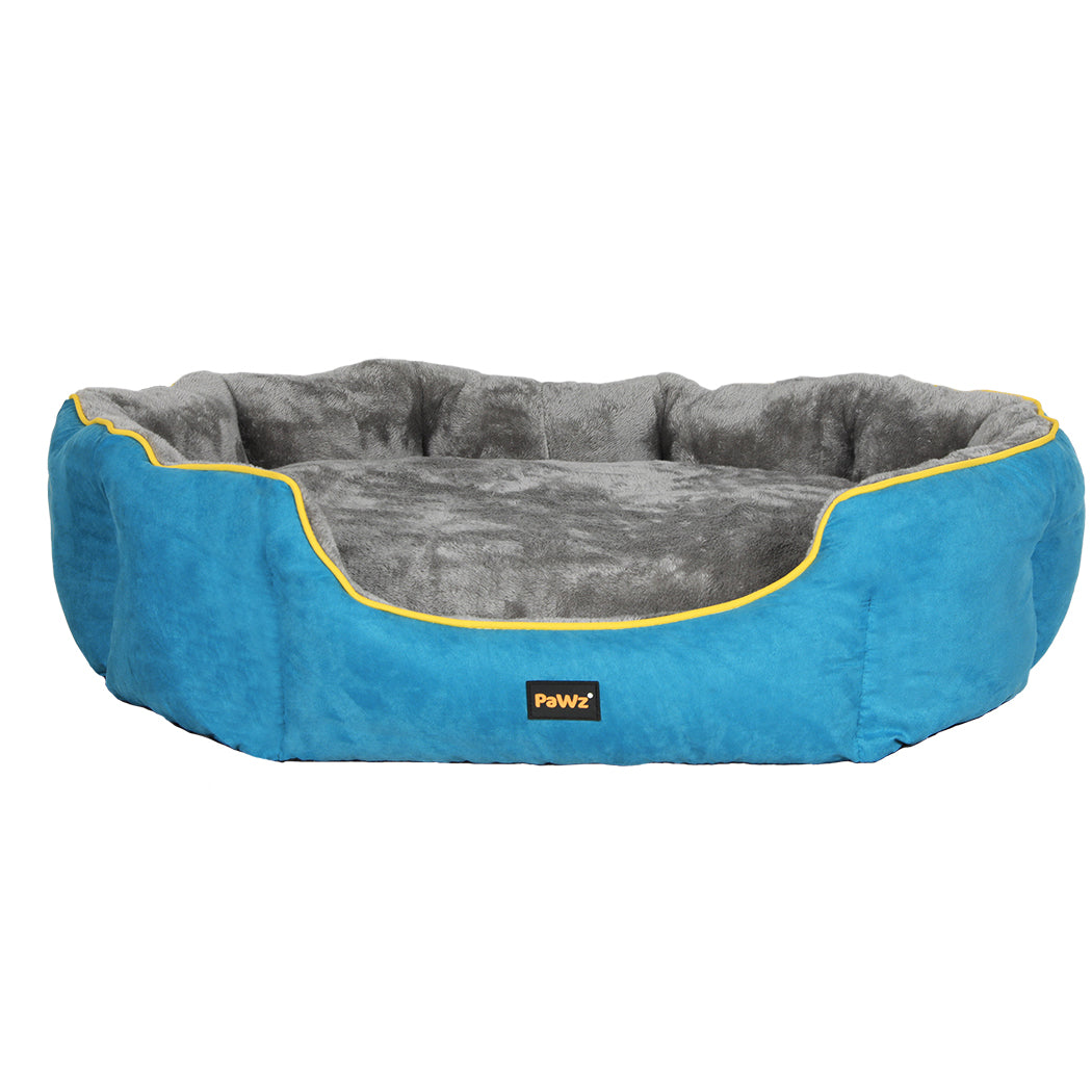 Pawz Electric Pet Heater Bed Heated Xl Blue Large
