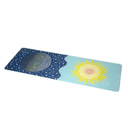 Centra Yoga Mat Foldable Non Slip Exercise Blue