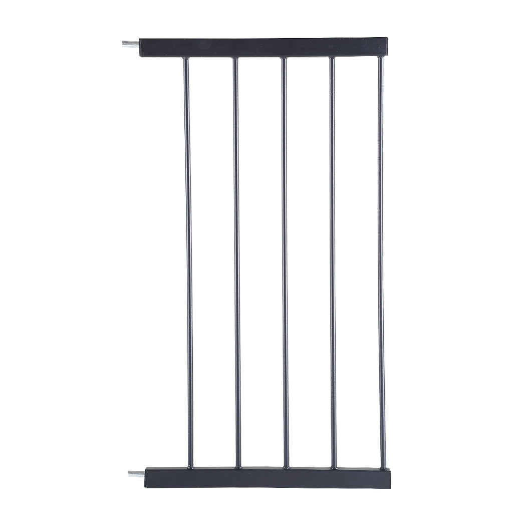Baby Safety Gate Pet Barrier Black 45Cm Extension For Home