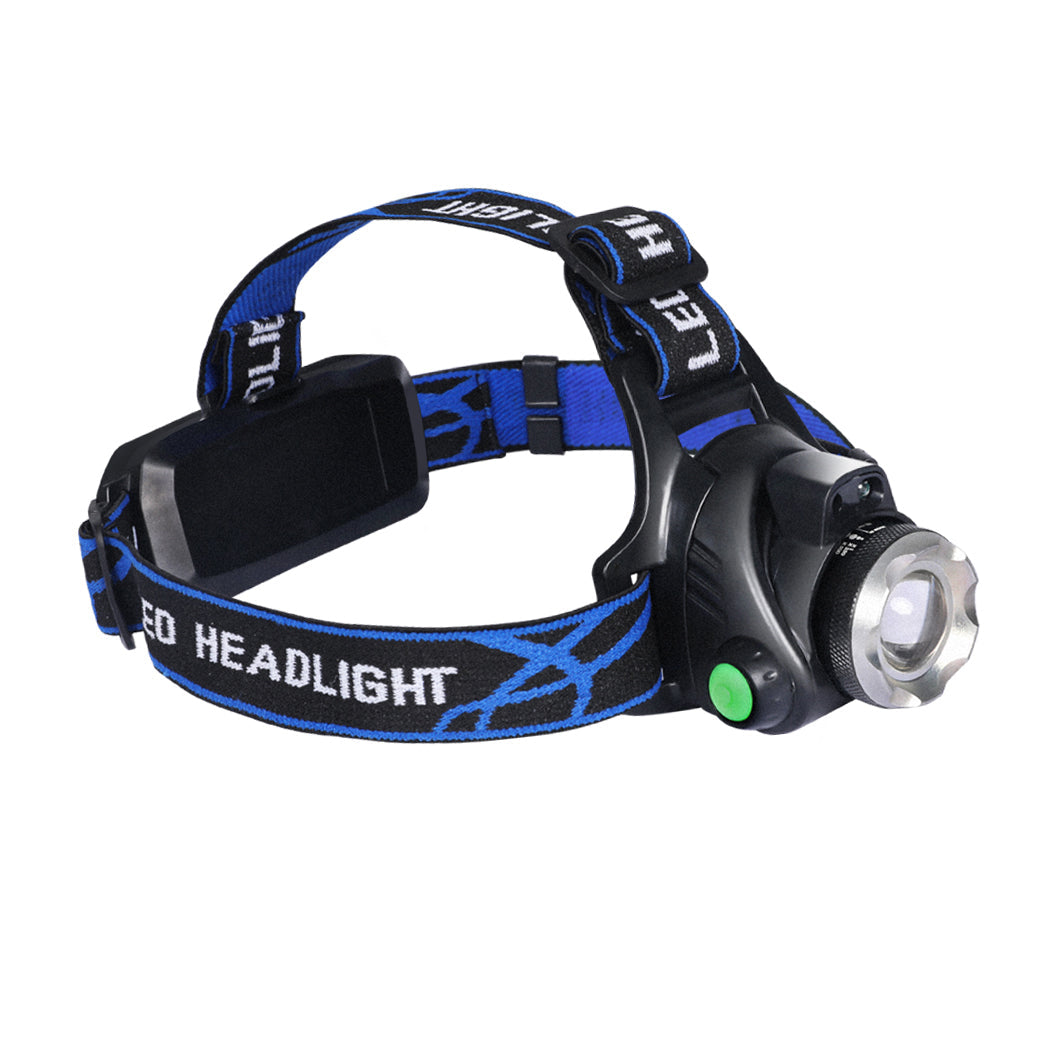 3X 500Lm Led Headlamp Headlight Flashlight