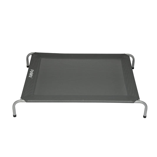 Pawz Elevated Trampoline Pet Bed Dog Xxl Grey Large