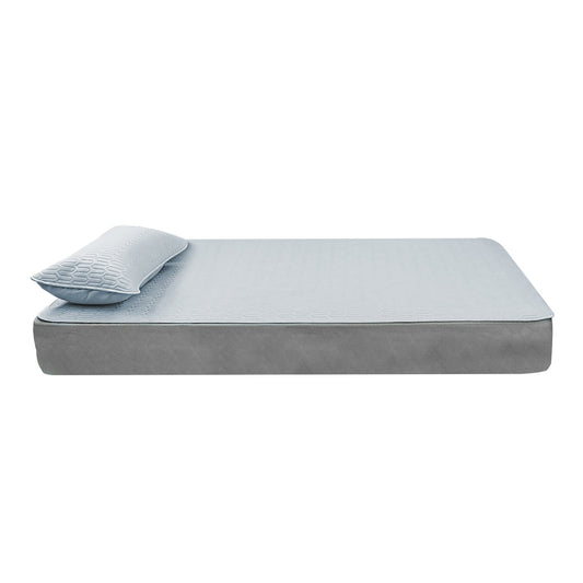 Dreamz Latex Cooling Bed Sheet Set Fitted 2Pcs Single