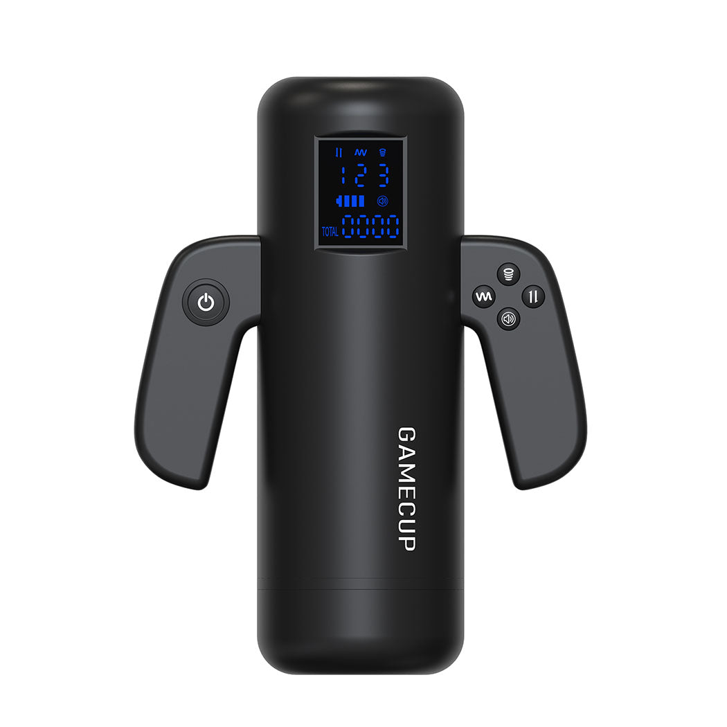 Urway Telescopic Masturbator Masturbation Cup Heating Black