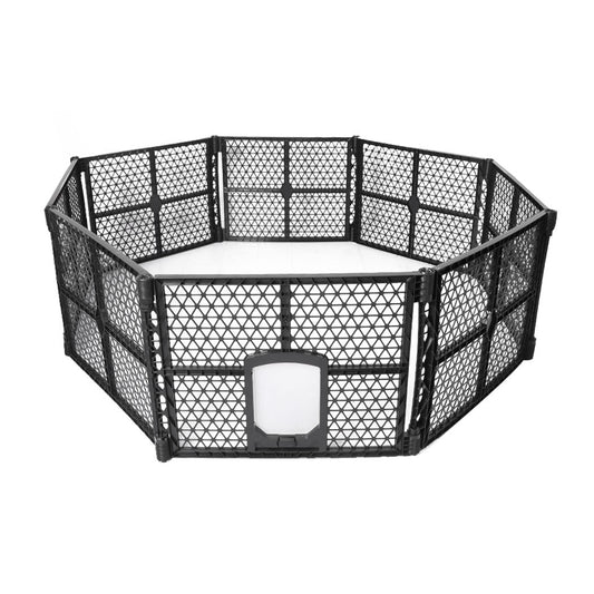 Pawz Pet Playpen Folding Dog Plastic L Large