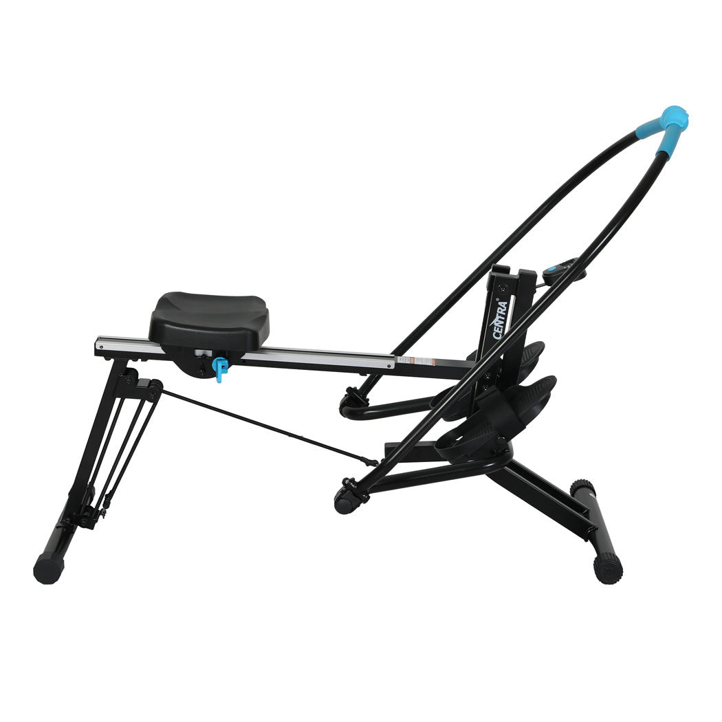 Centra 2 In 1 Rowing Machine Leg Press Workout Fitness