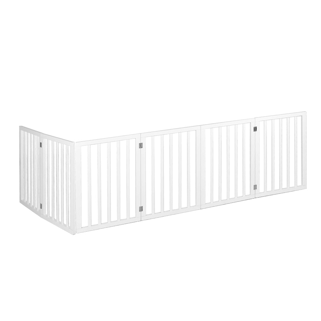 Pawz Pet Gate Dog Fence Safety White 100 Pack