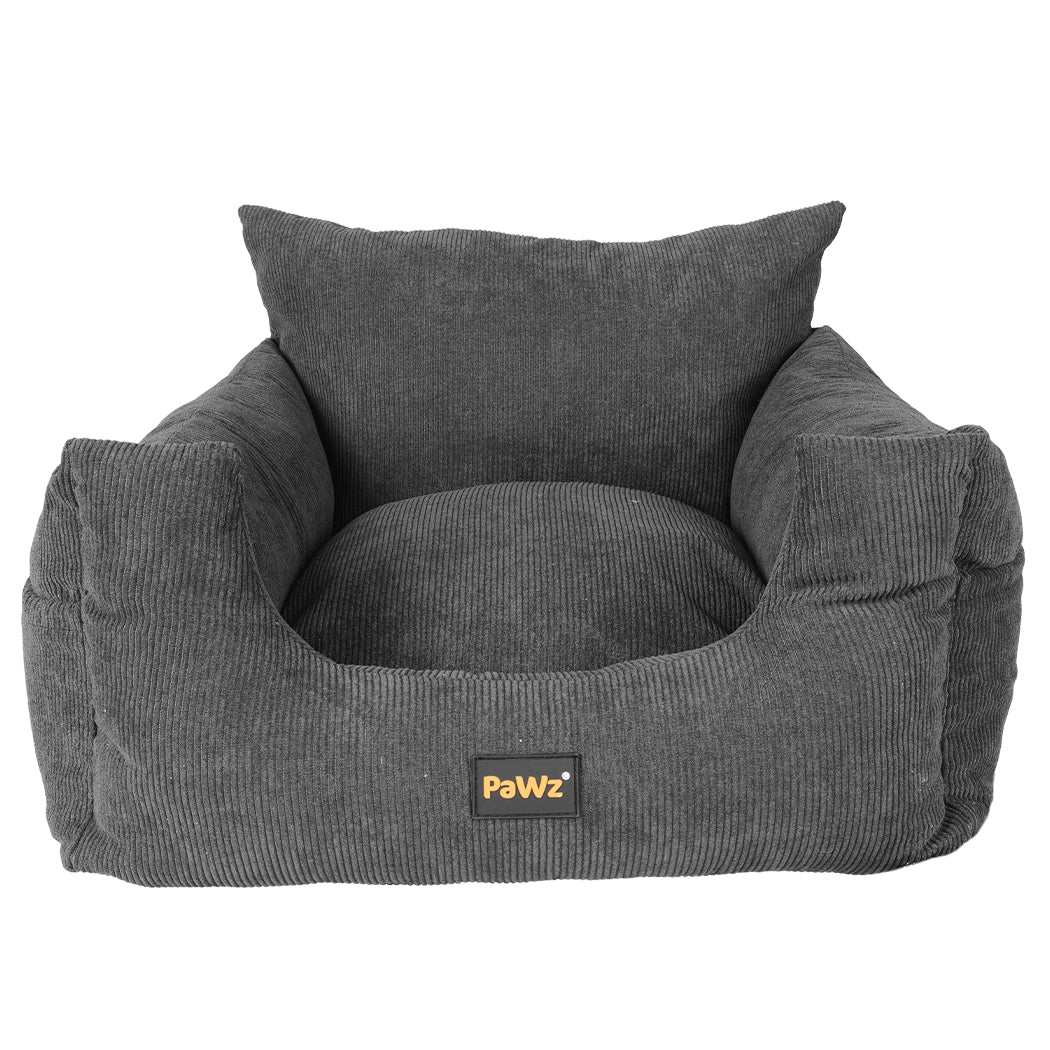 Pawz Pet Car Booster Seat Dog Protector M Grey Medium