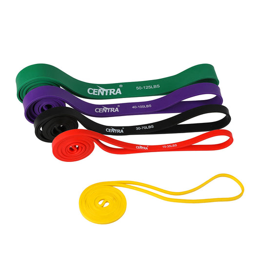 Centra Set Of 5 Heavy Duty Resistance Bands