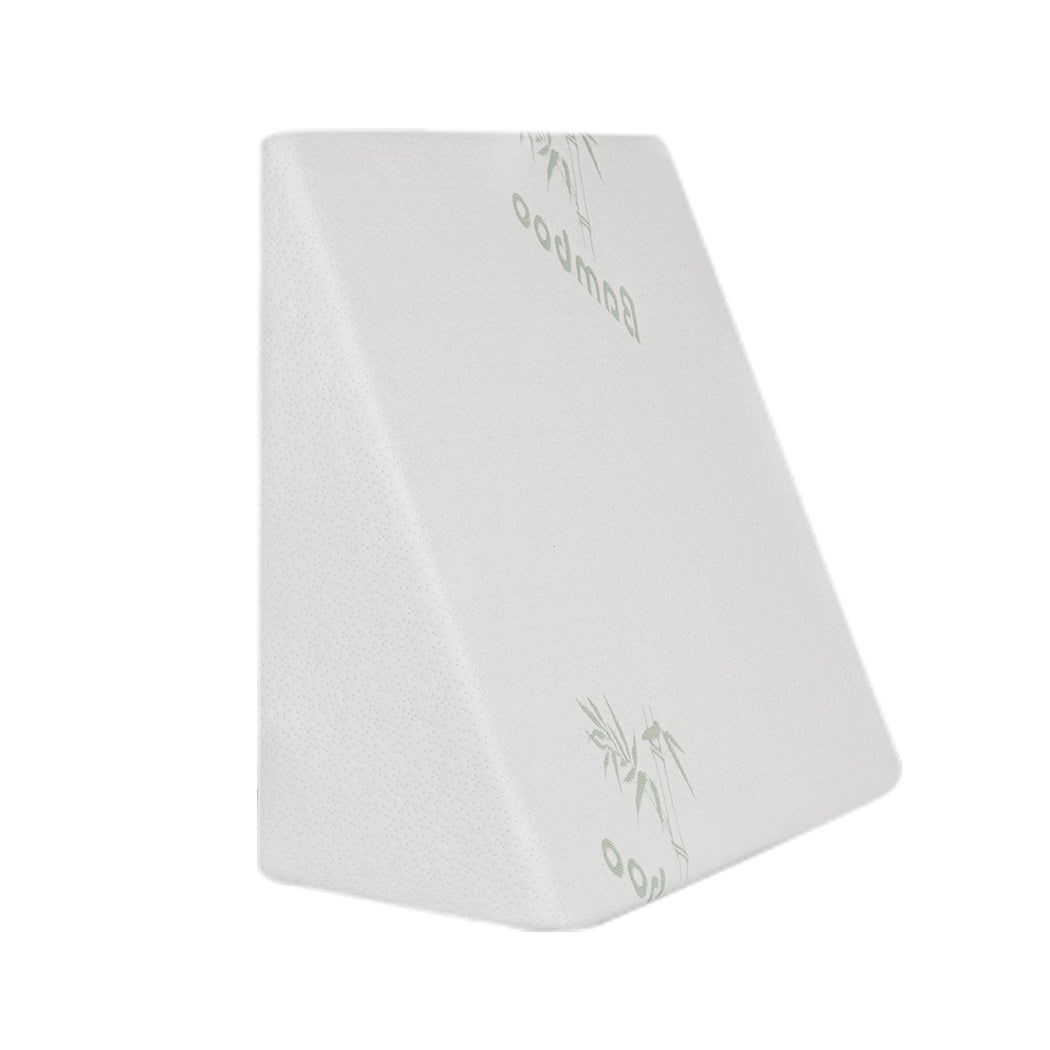 Dreamz Wedge Pillow Memory Foam White 30