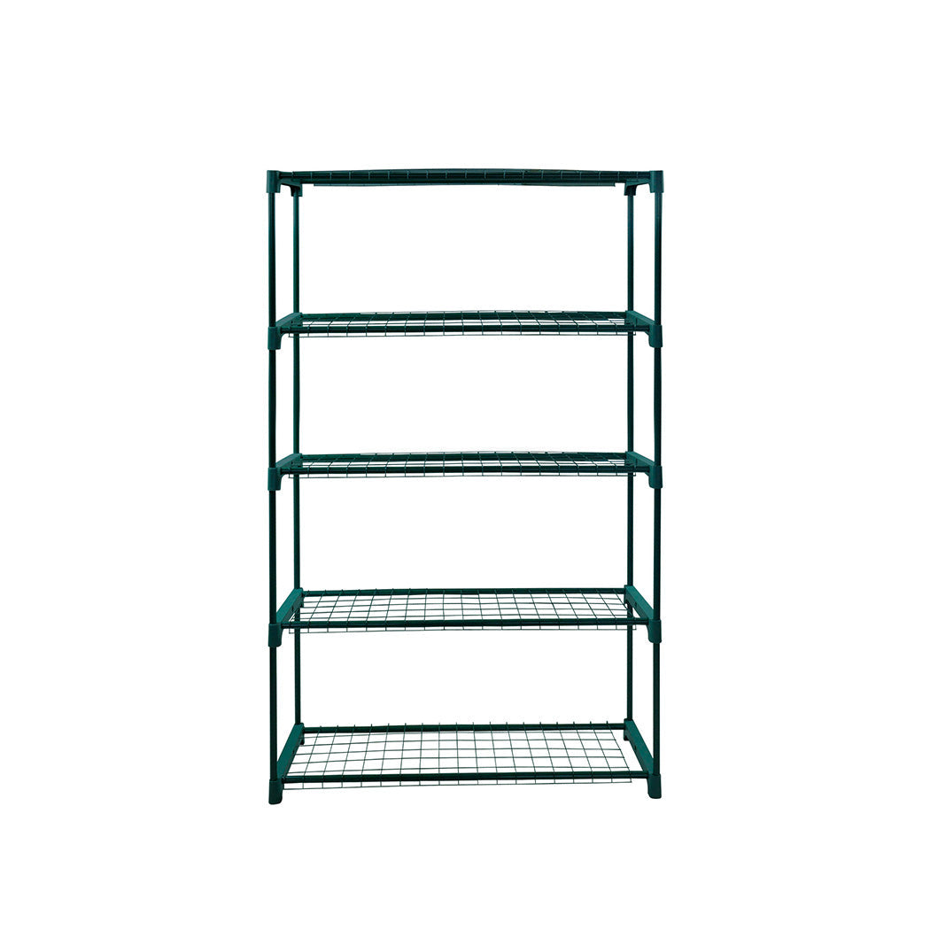 Sturdy 5 Tier Plant Shelf For Garden Outdoor Indoor Space Storage Display