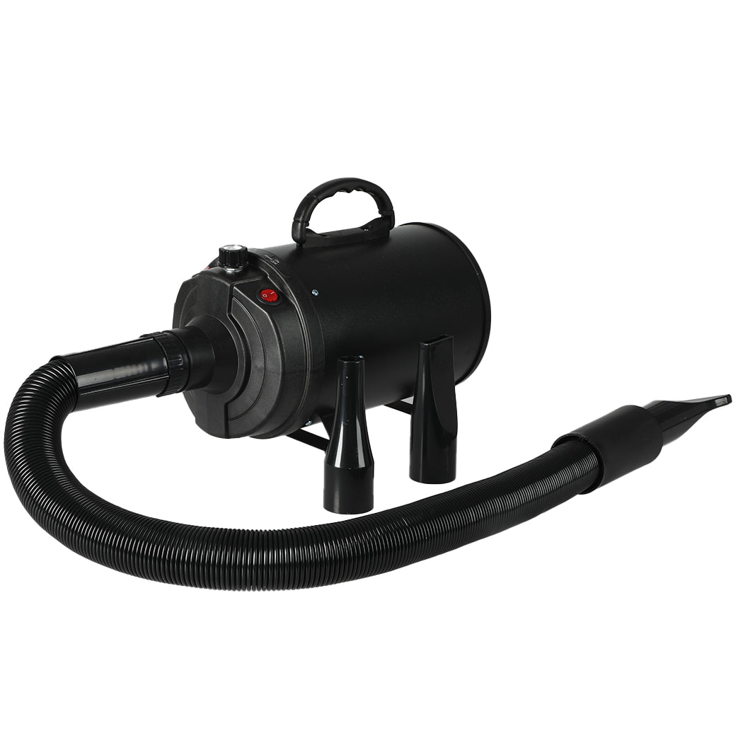 1 Sets of Sello Dog Cat Pet Hair Dryer Grooming Blow Fast Drying Quiet Lightweight Black Black - One Size