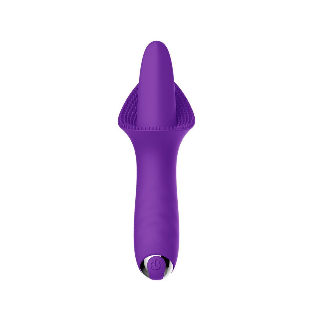 Urway Vibrator Licking Tongue Sex Toy Purple